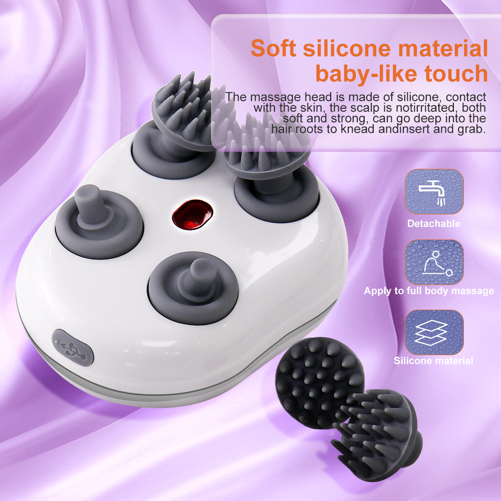 Electric Scalp  Massager For Head & Body Massager for Hair Growth Stress Relax
