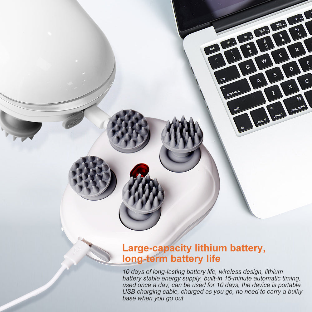 Electric Scalp  Massager For Head & Body Massager for Hair Growth Stress Relax