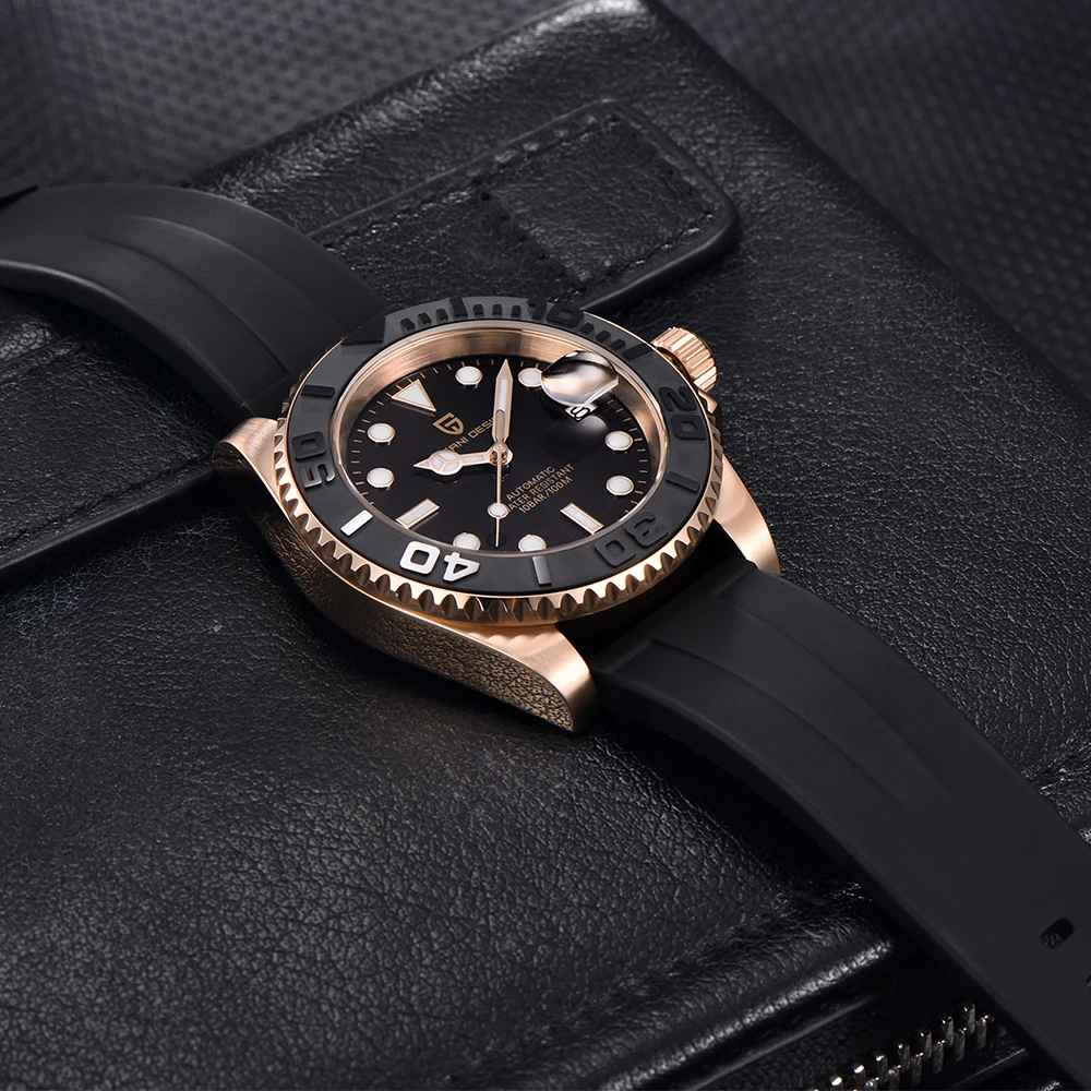 Rolex Yacht watch with silicone strap