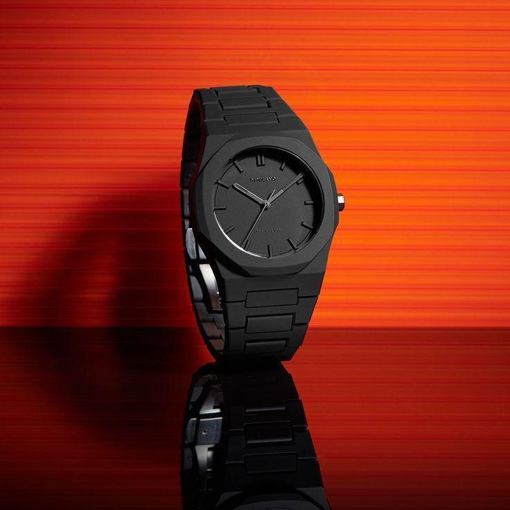 Black Aura Arabic Premium watch