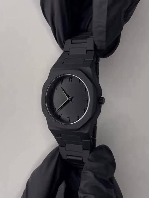 Black Aura Arabic Premium watch