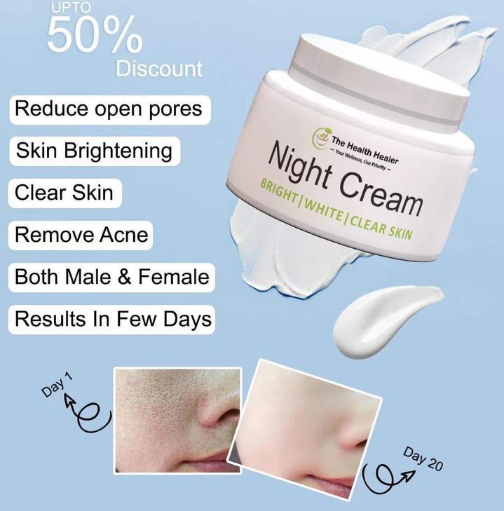Whitening And Brightening Night Cream