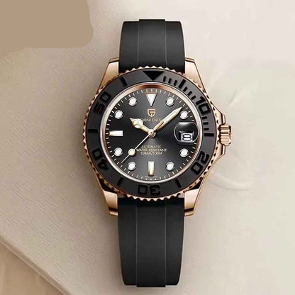 Rolex Yacht watch with silicone strap