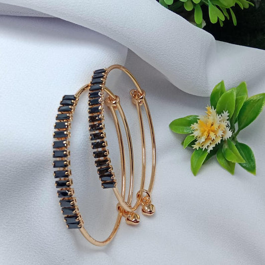 Pair Of Stylish Zarcon bangle