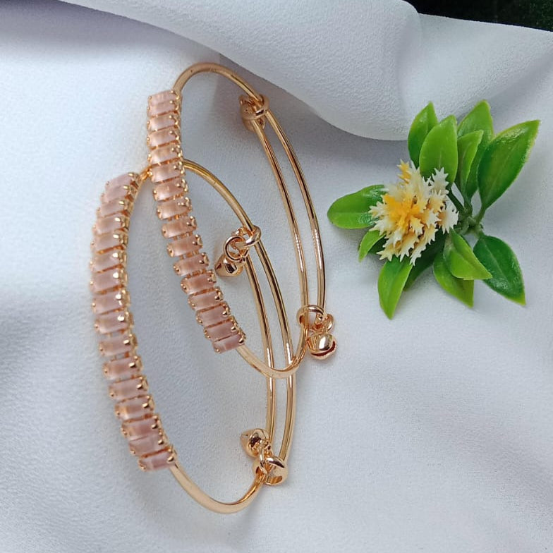 Pair Of Stylish Zarcon bangle