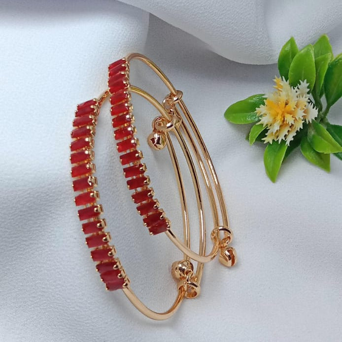 Pair Of Stylish Zarcon bangle