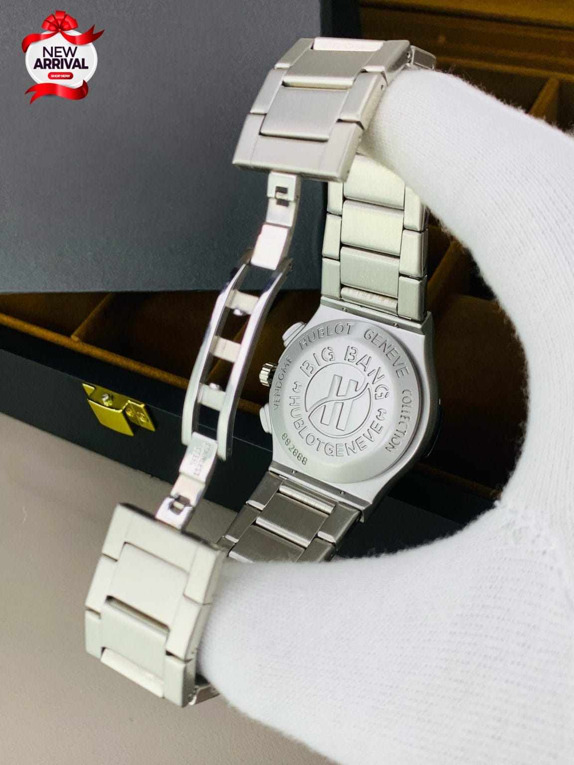 HUBLOT Half Skeleton Mens Watch